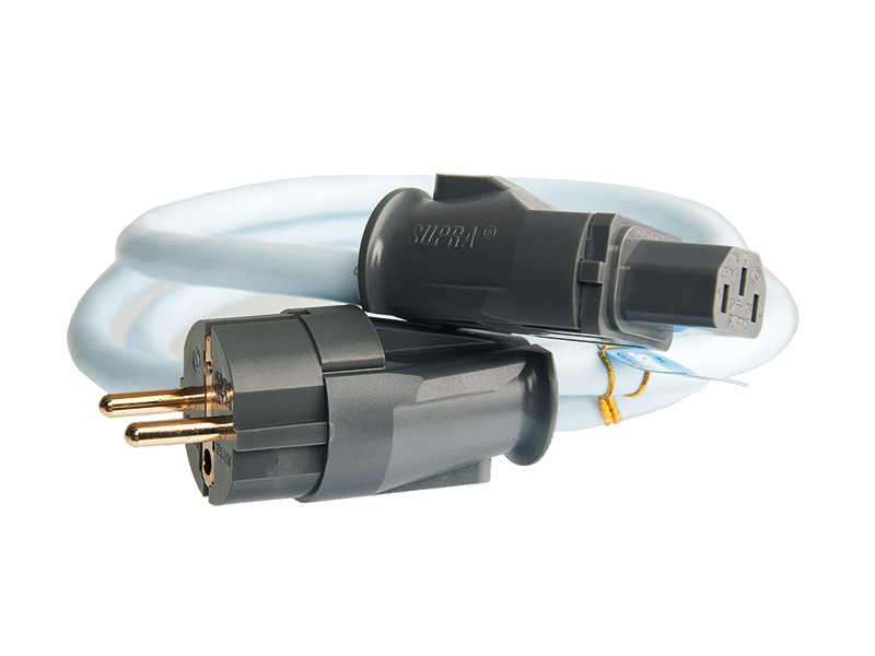 LoRad MK II Netzkabel mit SW-EU Stecker gerade